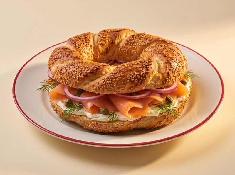 Smoked Salmon Sandwich at Ruma in Amsterdam