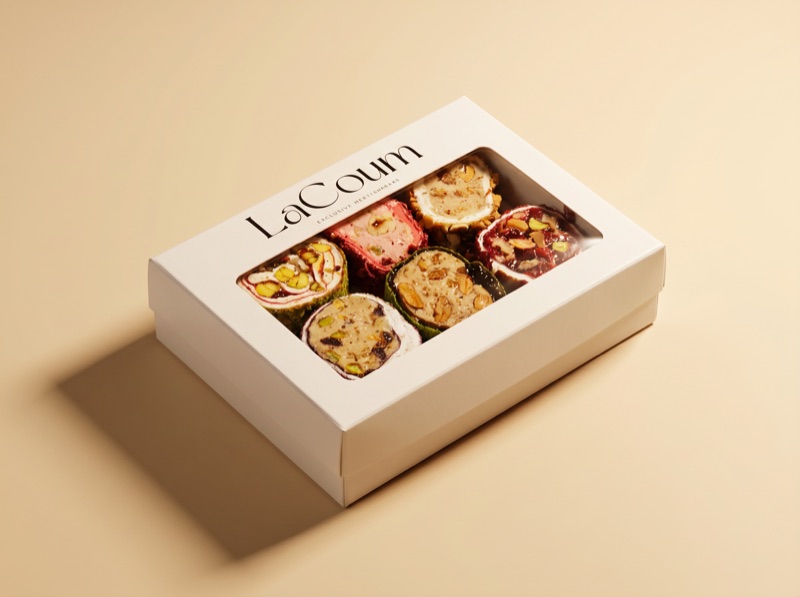 Turkish delight (lokum), one of the best Turkish desserts in Amsterdam, at Ruma
